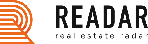 Readar logo zwart