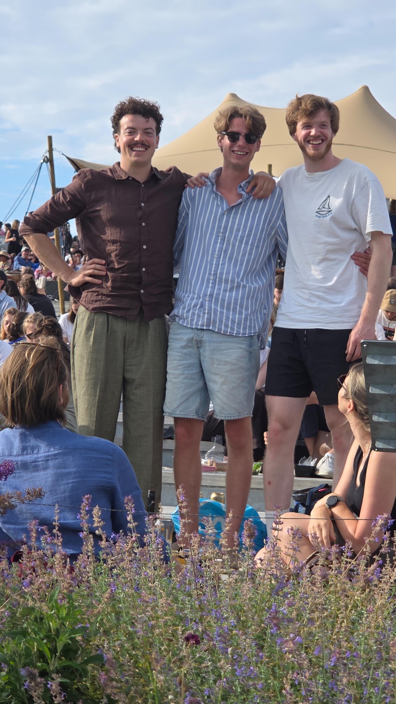 Stagiair Gijs Leeman, Jan en Noud